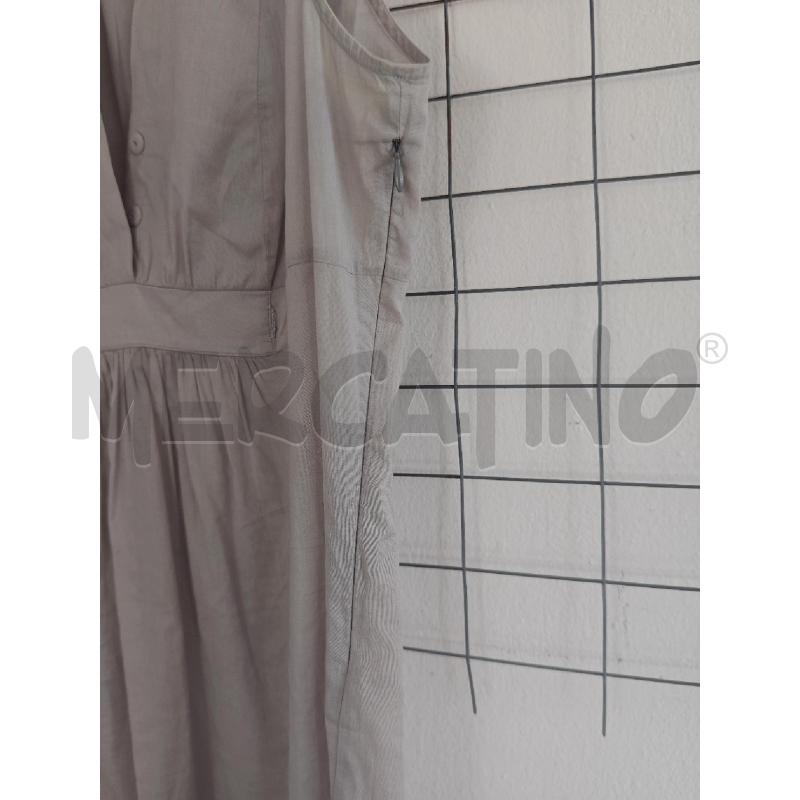 CAMICIA DONNA RIVAMONTI GRIGIA CHIARA SCOLLO A V  | Mercatino dell'Usato Corciano 3