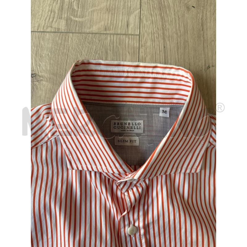 CAMICIA UOMO BRUNELLO CUCINELLI A QUADRATI ARNACIO E BIANCHI  | Mercatino dell'Usato Corciano 2