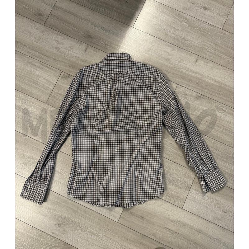 CAMICIA UOMO BRUNELLO CUCINELLI A QUADRI MARRONI E BIANCHIN  | Mercatino dell'Usato Corciano 3