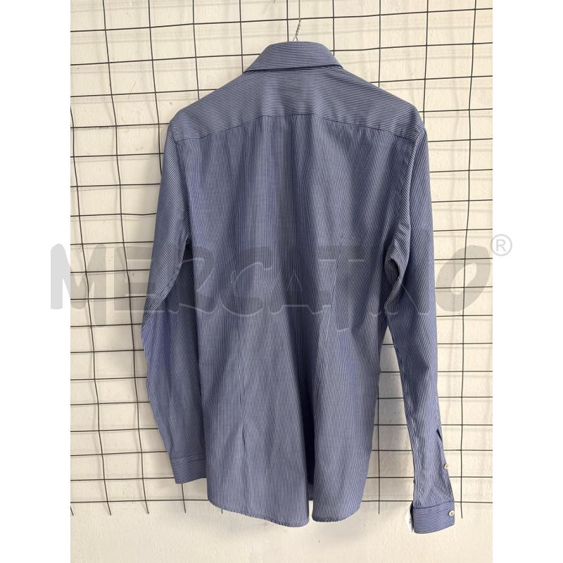 CAMICIA UOMO LIU JO BLUI SCURO CON RIFHE BIANCHE  | Mercatino dell'Usato Corciano 3