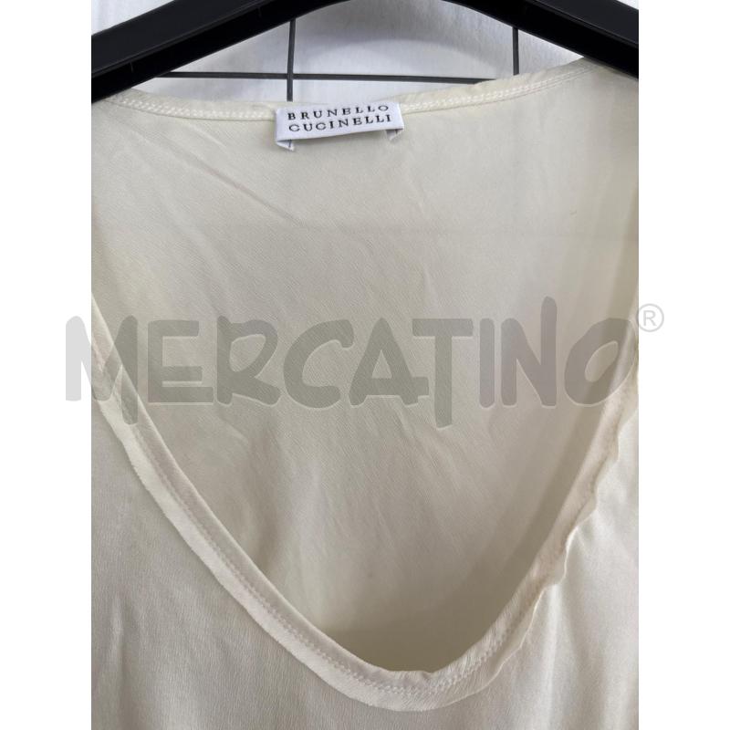 CANOTTA DONNA BRUNELLO CUCINELLI LIME  | Mercatino dell'Usato Corciano 3