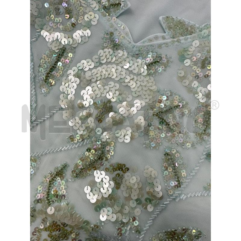 CANOTTA DONNA LUISA SPAGNOLI VERDE ACQUA PAILLETTES VERDE CHIARE | Mercatino dell'Usato Corciano 4