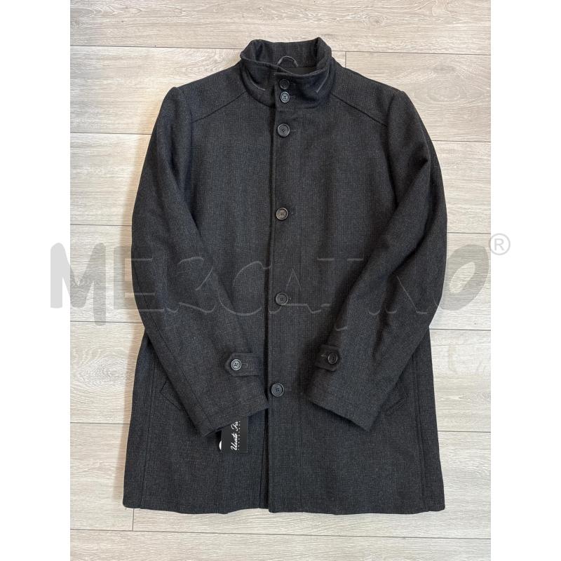 CAPPOTTO UOMO GEOX GRIGIO CON BOTTONI  | Mercatino dell'Usato Corciano 1