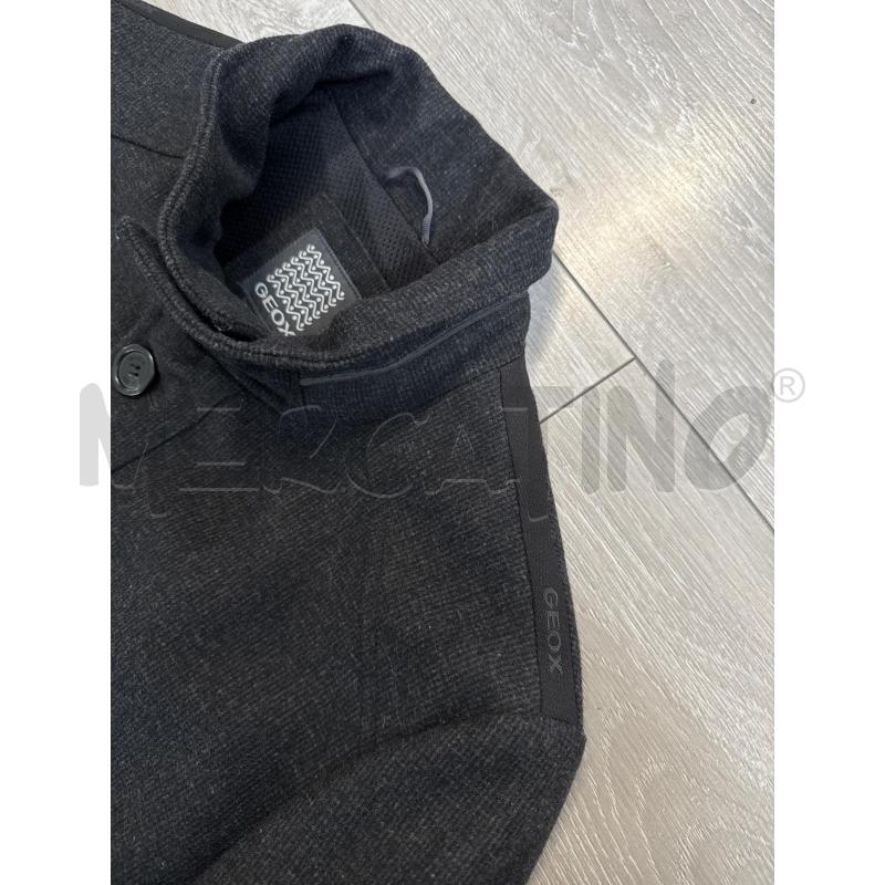 CAPPOTTO UOMO GEOX GRIGIO CON BOTTONI  | Mercatino dell'Usato Corciano 2