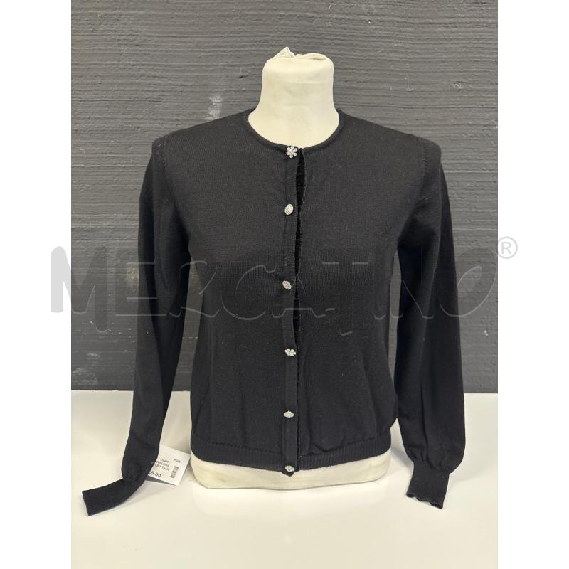 CARDIGAN DONNA LUISA SPAGNIOLI CON BOTTONI IN PUNTO LUCE  | Mercatino dell'Usato Corciano 1