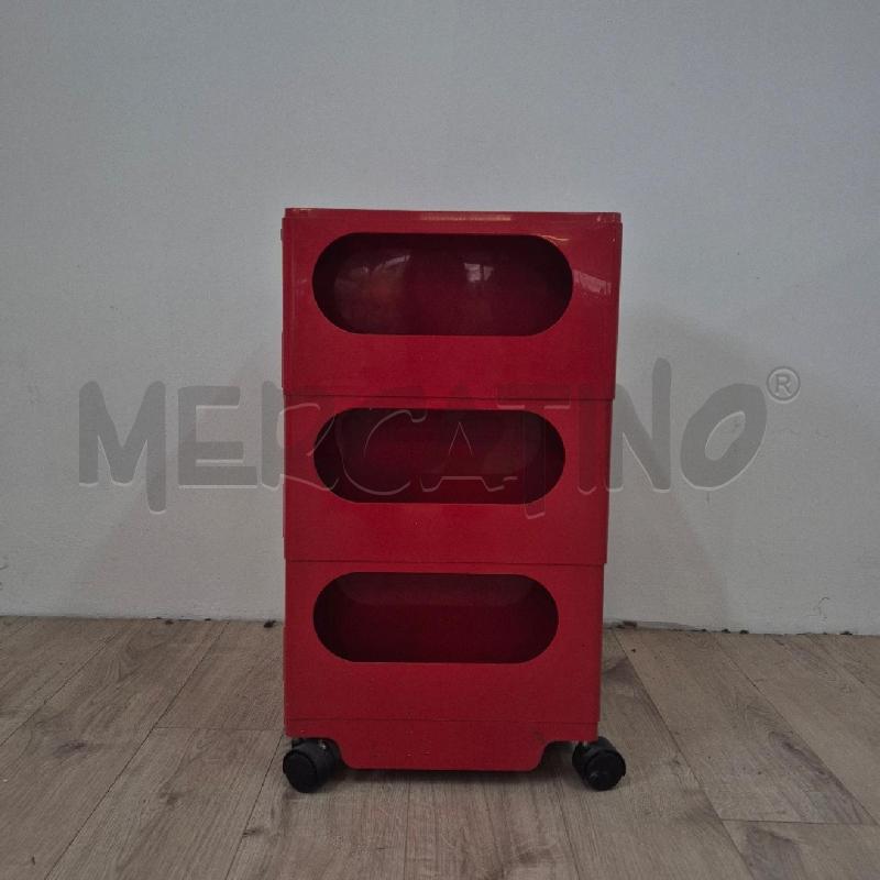 CARRELLO ROSSO DA RIVEDERE JOE COLOMBO ANNI70 | Mercatino dell'Usato Corciano 1