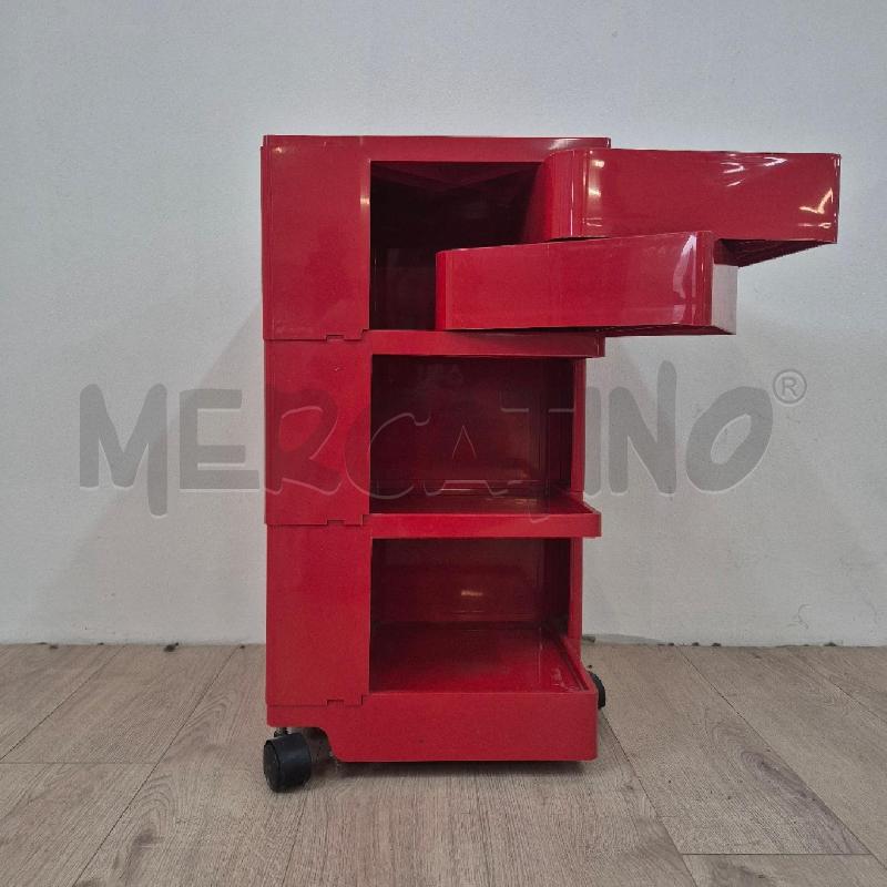 CARRELLO ROSSO DA RIVEDERE JOE COLOMBO ANNI70 | Mercatino dell'Usato Corciano 2