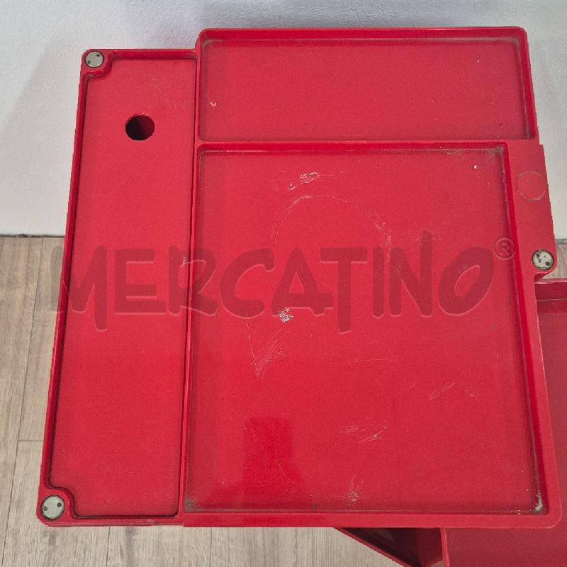 CARRELLO ROSSO DA RIVEDERE JOE COLOMBO ANNI70 | Mercatino dell'Usato Corciano 3