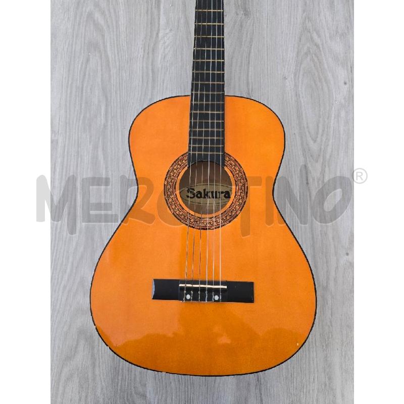 CHITARRA CLASSICA SAKURA MARRONE | Mercatino dell'Usato Corciano 2