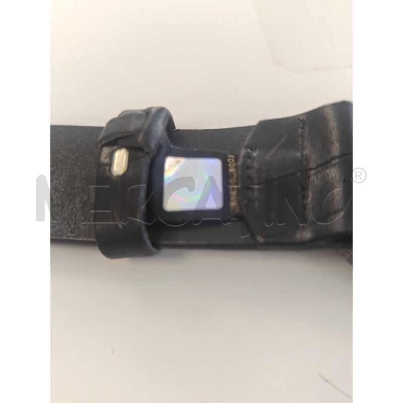 CINTURA DONNA CAVALLI PELLE FIBBIA TONDA INSERTO COCCODRILLO | Mercatino dell'Usato Corciano 3