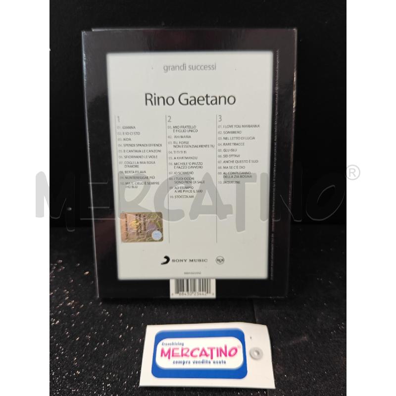 COLLANA 3 CD RINO GAETANO  | Mercatino dell'Usato Corciano 3