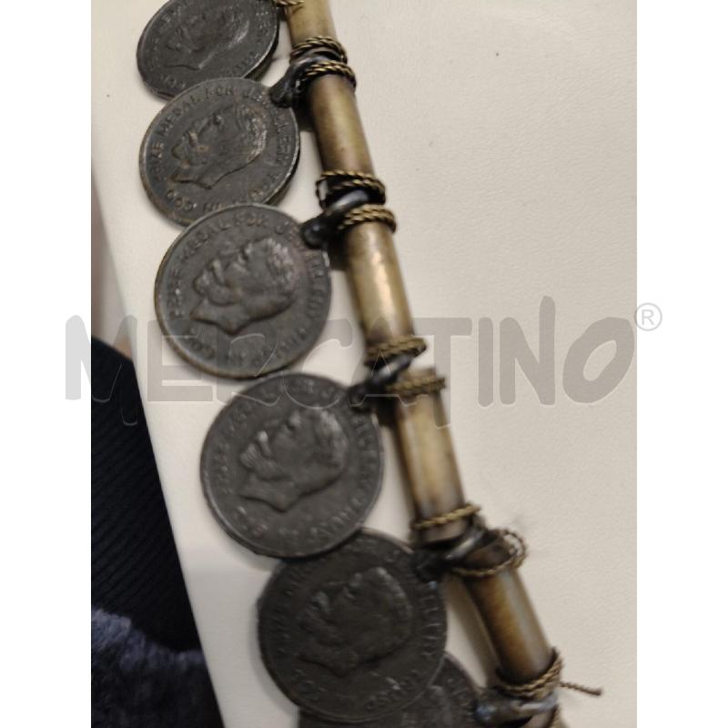 COLLANA CON MONETE ANTICHE ALL'INDIANA  | Mercatino dell'Usato Corciano 2