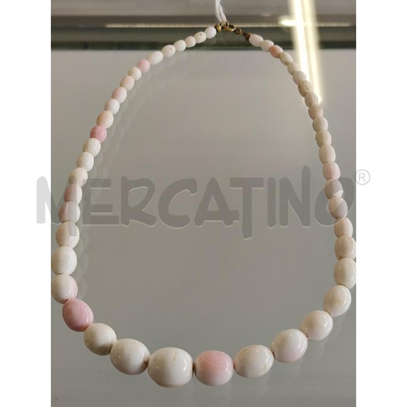 COLLANA COR. ROSA PERLE  | Mercatino dell'Usato Corciano 1