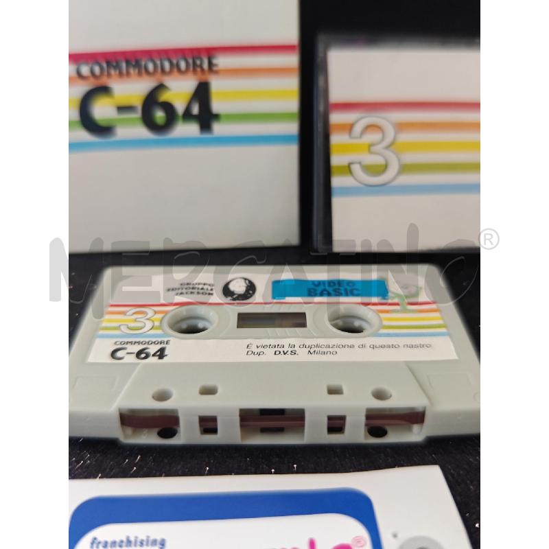 COMMODORE C-64 3+MANUALE VIDEO BASIC | Mercatino dell'Usato Corciano 2