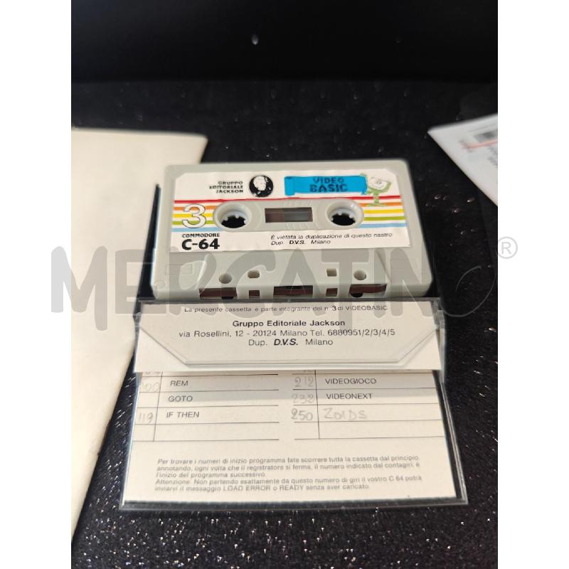 COMMODORE C-64 3+MANUALE VIDEO BASIC | Mercatino dell'Usato Corciano 5