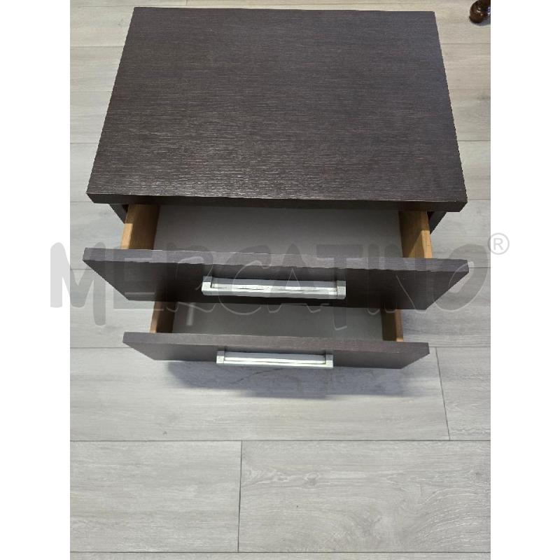COMODINO LEGNO SCURO | Mercatino dell'Usato Corciano 2