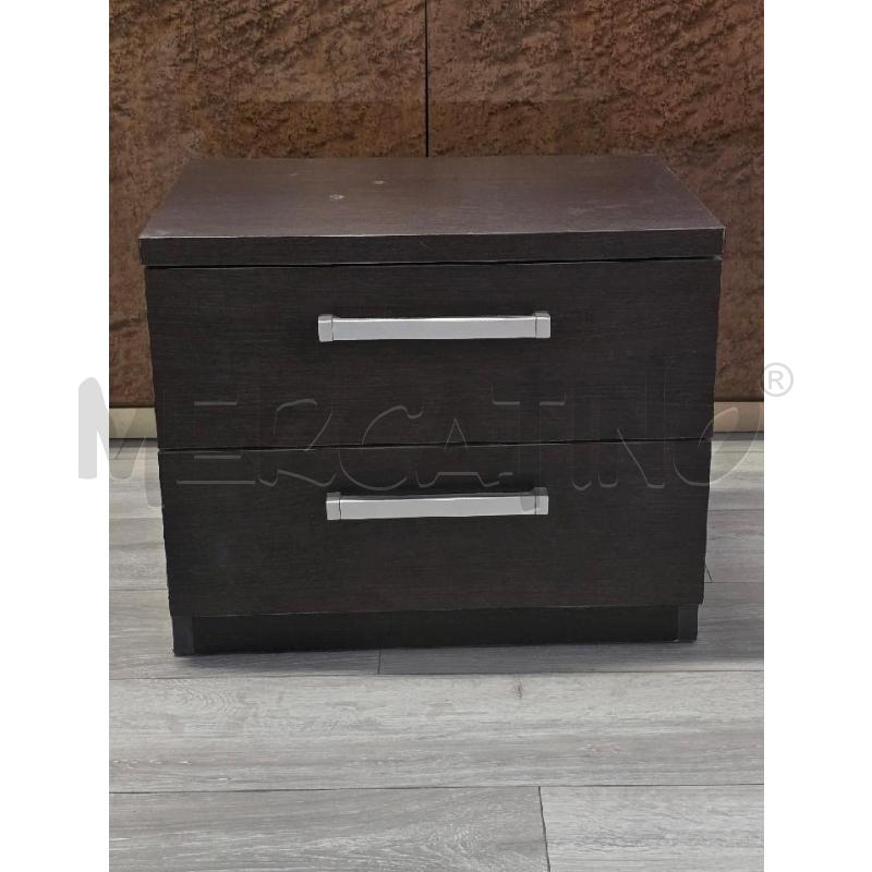 COMODINO LEGNO SCURO | Mercatino dell'Usato Corciano 1