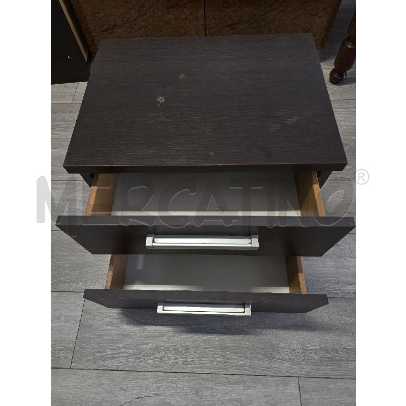 COMODINO LEGNO SCURO | Mercatino dell'Usato Corciano 2