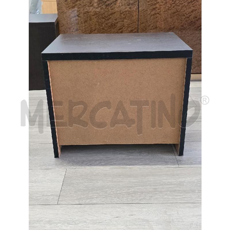 COMODINO LEGNO SCURO | Mercatino dell'Usato Corciano 4