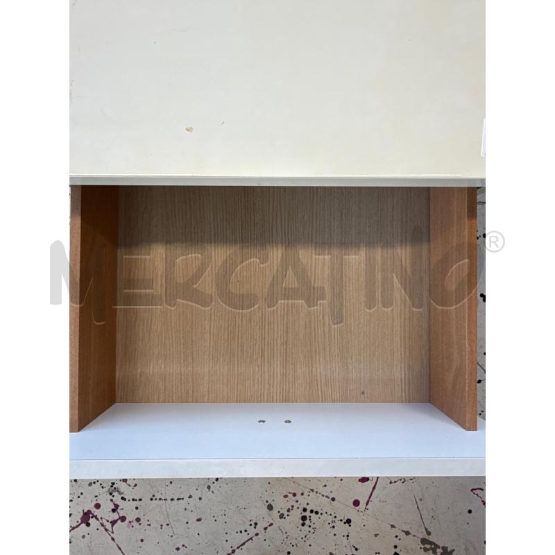 COMODINO PANNA POMELLI QUADRATI  | Mercatino dell'Usato Corciano 2