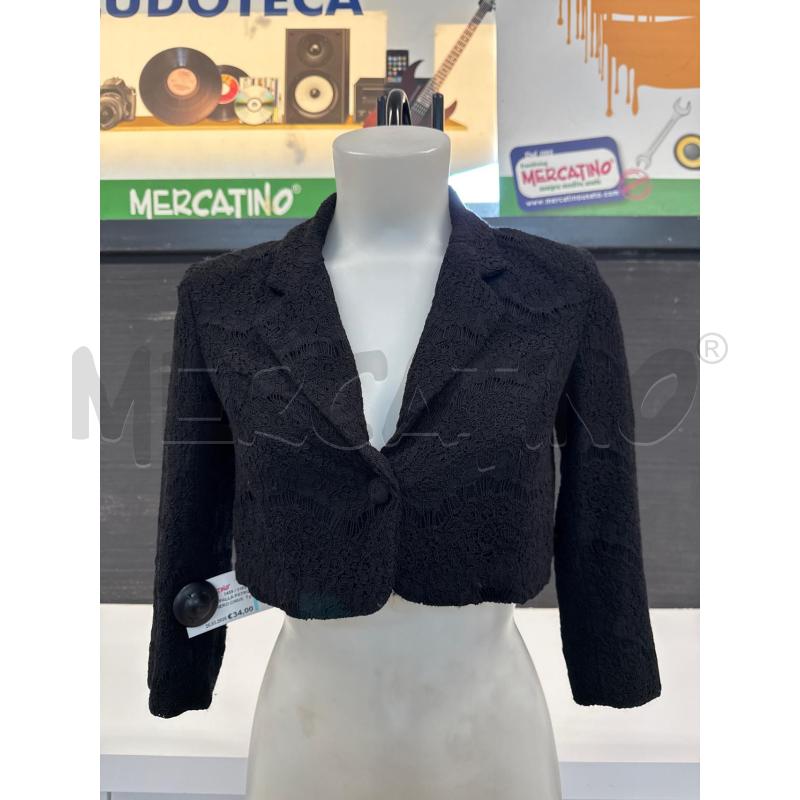 COPRI SPALLA PATRIZIA PEPE NERO CHIUSURA BOTTONE AUTOMATICO  | Mercatino dell'Usato Corciano 1