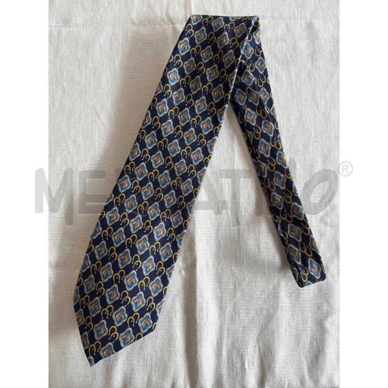 CRAVATTA GIORGIO ARMANI CON STAMPA CAVALO  | Mercatino dell'Usato Corciano 1