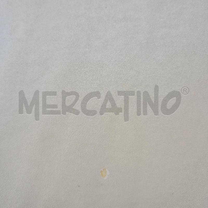 DIVANO IN PELLE  2 POSTI GRIGIO CHIARO KASTEL  | Mercatino dell'Usato Corciano 2