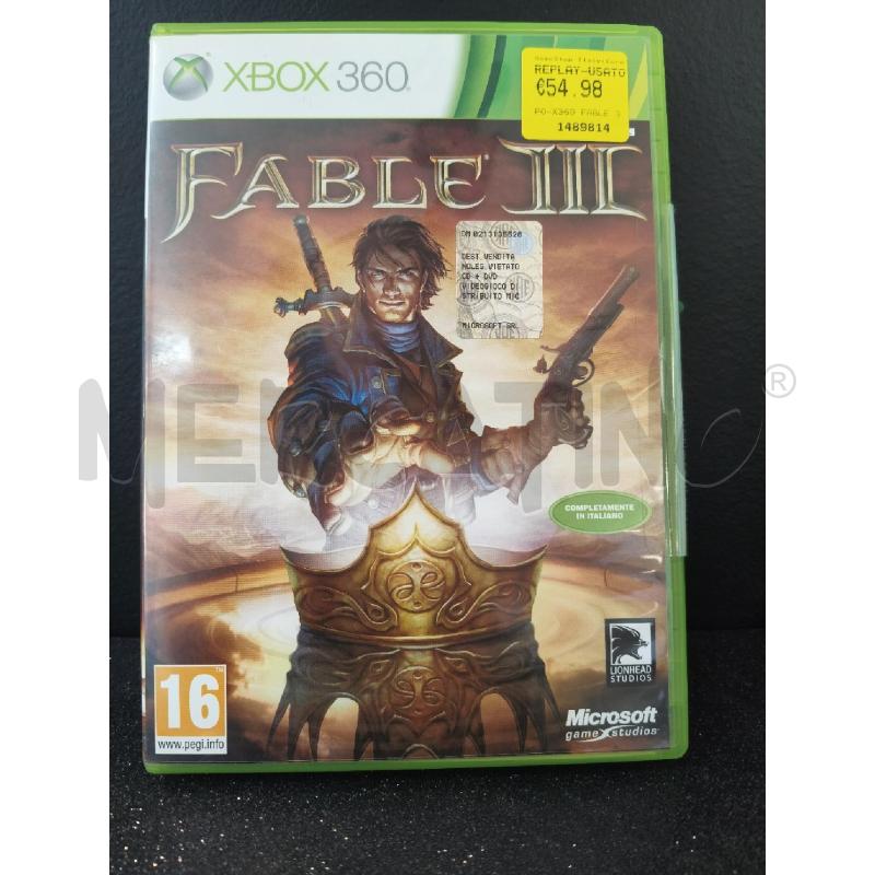 DVD FABLE III  | Mercatino dell'Usato Corciano 1