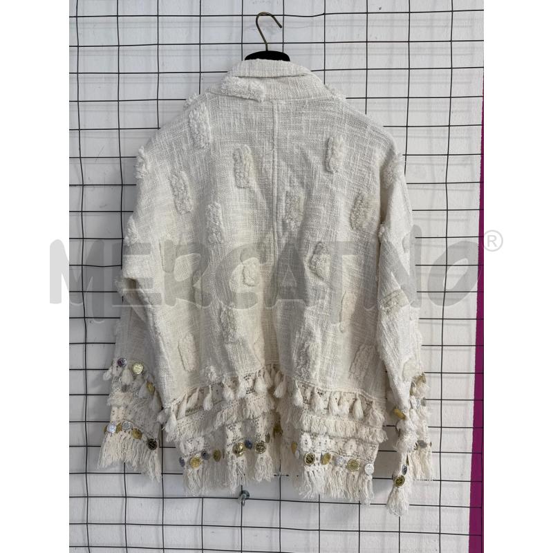 GIACCA DONNA BEIGE CON MONETINE  | Mercatino dell'Usato Corciano 3