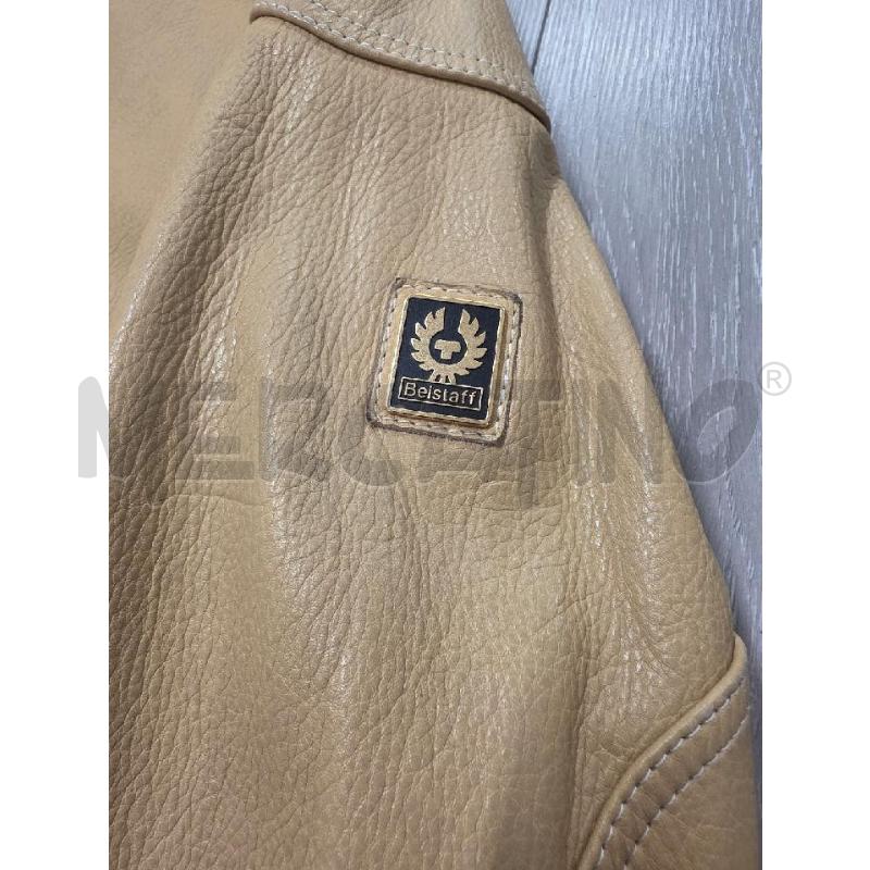 GIACCA DONNA BELSTAFF BEIGE PELLE FIBBIA  | Mercatino dell'Usato Corciano 2