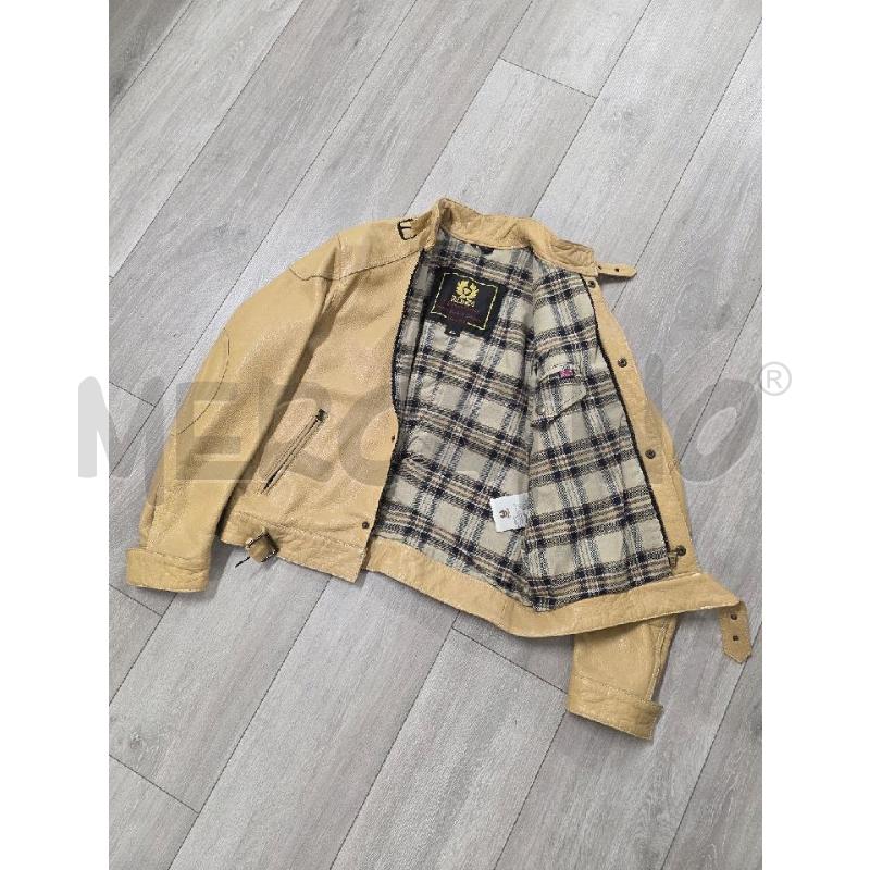 GIACCA DONNA BELSTAFF BEIGE PELLE FIBBIA  | Mercatino dell'Usato Corciano 3