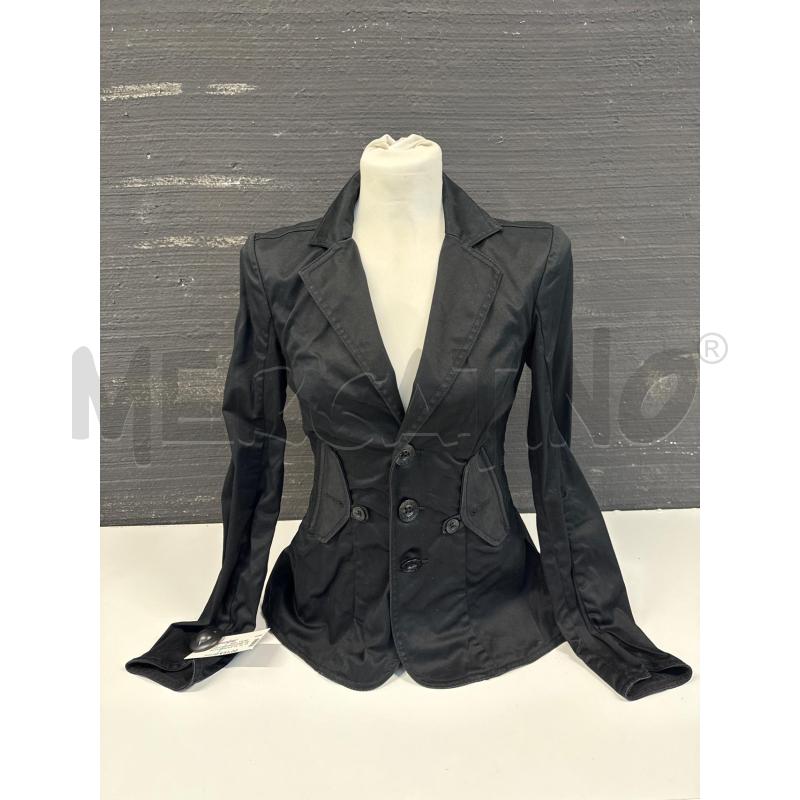 GIACCA DONNA DISEL NERA CLASSICA E TASCHE  | Mercatino dell'Usato Corciano 1