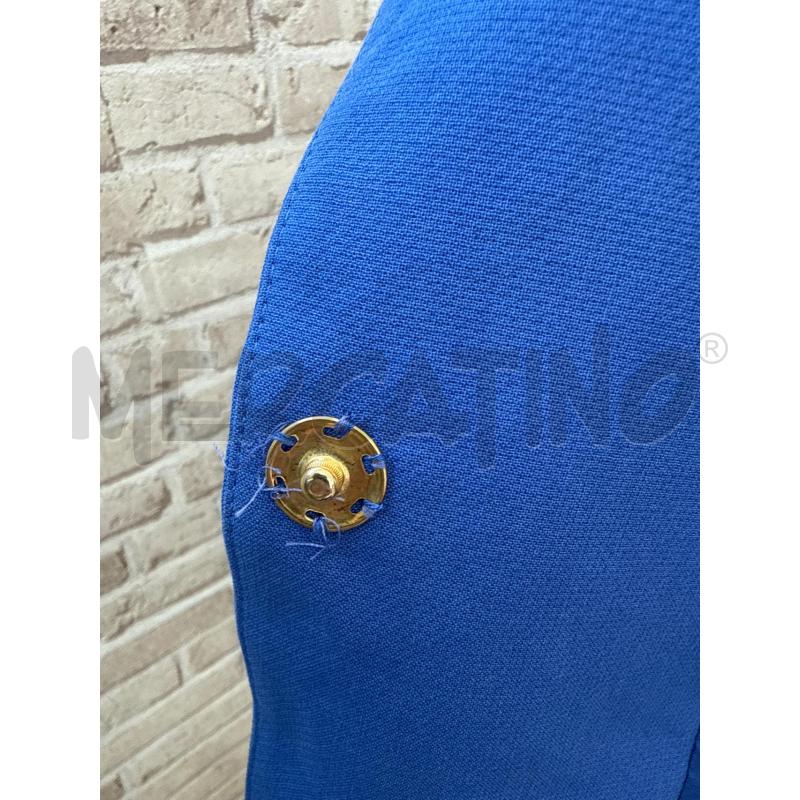 GIACCA DONNA LUISA SPAGNIOLI BLU ELETTRICO CON BOTTONE  | Mercatino dell'Usato Corciano 3