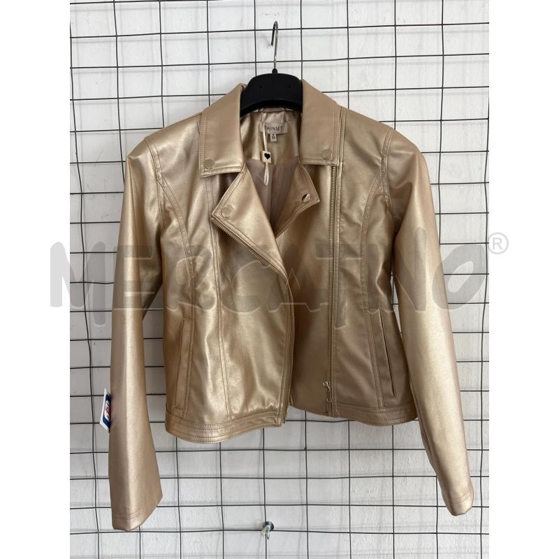 GIACCA DONNA TWINSET ORO CHIIODO  | Mercatino dell'Usato Corciano 1