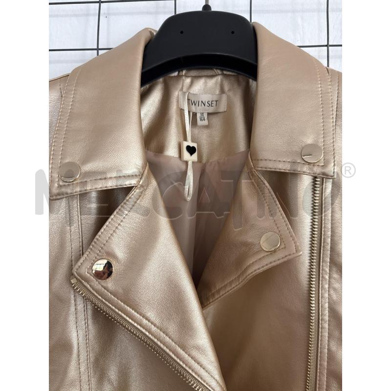 GIACCA DONNA TWINSET ORO CHIIODO  | Mercatino dell'Usato Corciano 2