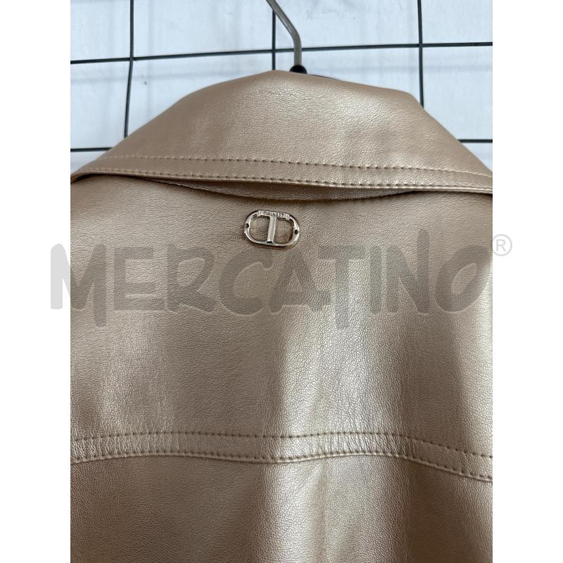 GIACCA DONNA TWINSET ORO CHIIODO  | Mercatino dell'Usato Corciano 4