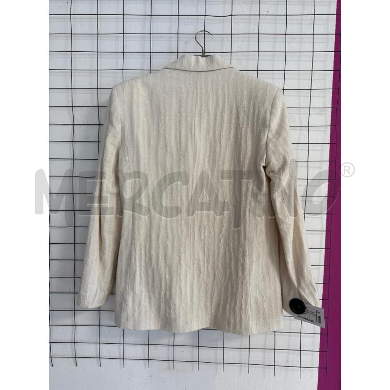 GIACCA DONNA  COTONE LINO BEIGE | Mercatino dell'Usato Corciano 2