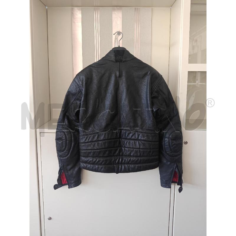 GIACCA PELLE UOMO DAINESE VINTAGE INTERNO ROSSO  | Mercatino dell'Usato Corciano 3