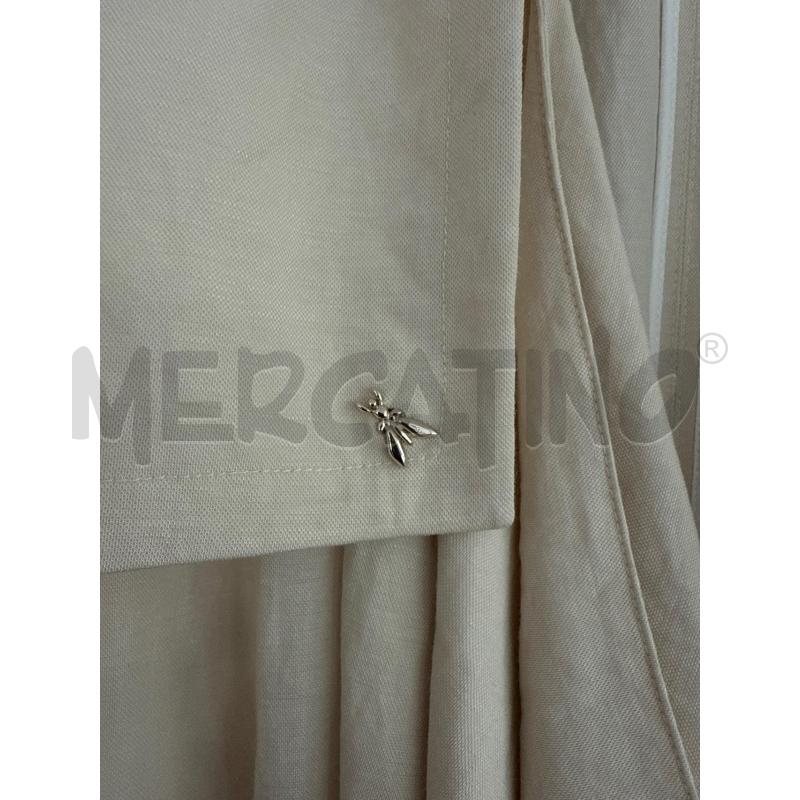 GILET DONNA PATRIZIA PEPE BEIGE SMANICATO  | Mercatino dell'Usato Corciano 3