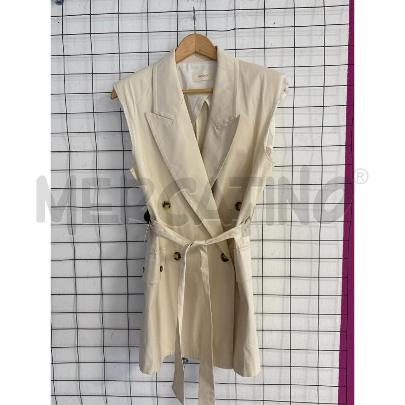 GILET DONNA VICOLO PANNA GIRO MANICA  | Mercatino dell'Usato Corciano 1