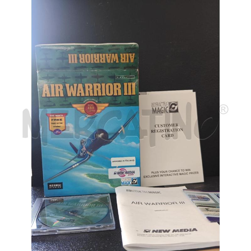 GIOCO AIR WARRIOR 3+MANUALE+SCATOLA+GIOCO | Mercatino dell'Usato Corciano 1