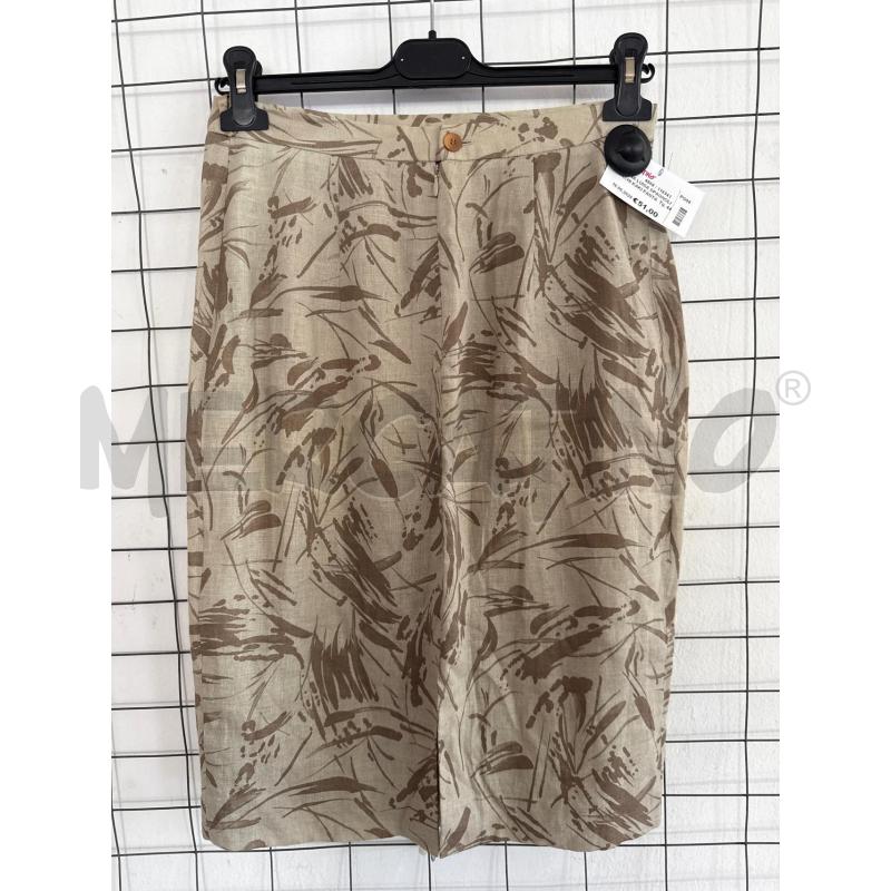 GONNA LUISA SPAGNOLI CACHI KAKI FANTASIE BEIGE AL GINOCCHIO TRE QUARTI | Mercatino dell'Usato Corciano 3