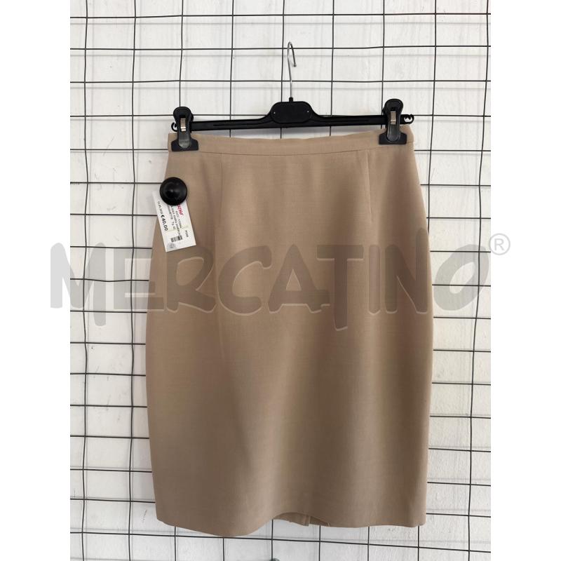 GONNA MAX MARA MARRONE LOUNGUETTE  | Mercatino dell'Usato Corciano 1
