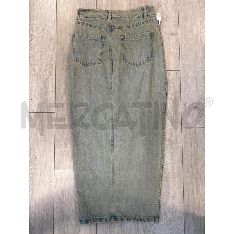 GONNA SOUVENIRE LUNGA DI JEANS CHIARO  | Mercatino dell'Usato Corciano 2