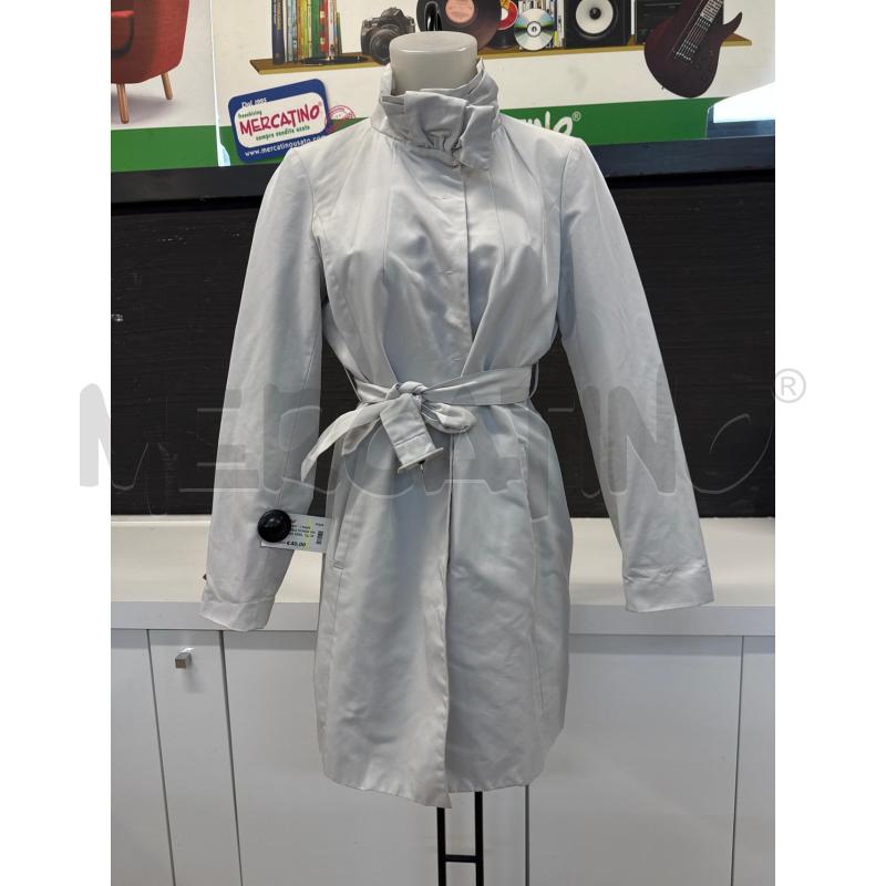 IMPERMEABILE DONNA MAX&CO GRIGIO PERLA  | Mercatino dell'Usato Corciano 1