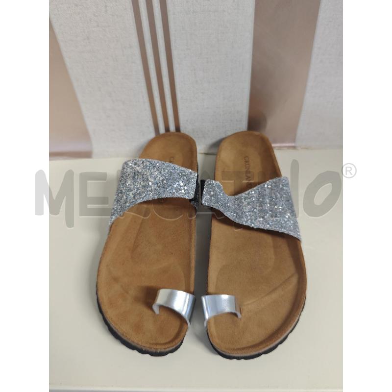 INFRADITO DONNA GRUNLAND CON FASCIA GLITTERATA | Mercatino dell'Usato Corciano 1