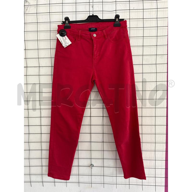 JEANS DONNA ARAMANI ROSSO ELASTICIZZATO  | Mercatino dell'Usato Corciano 1