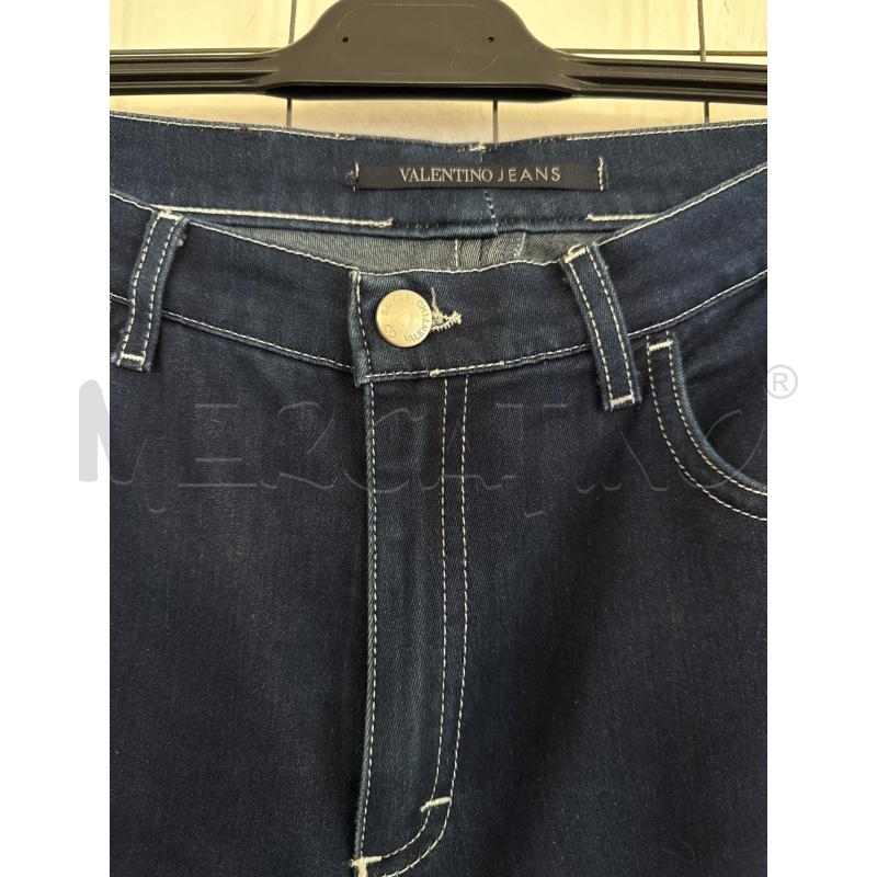 JEANS DONNA VALENTINO JEANS SCURO A ZAMPA  | Mercatino dell'Usato Corciano 2
