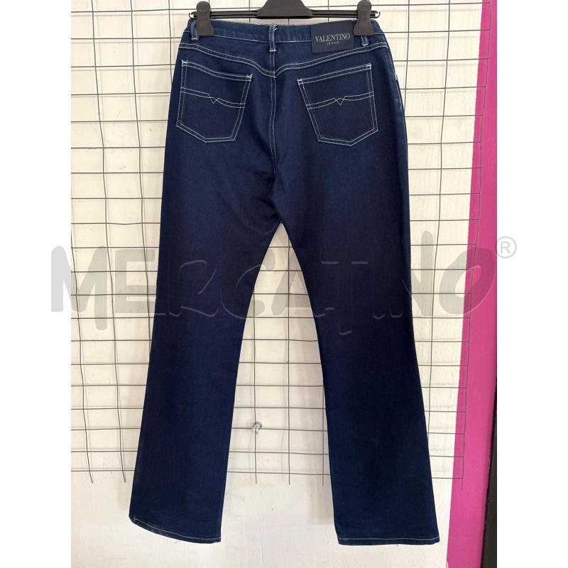 JEANS DONNA VALENTINO JEANS SCURO A ZAMPA  | Mercatino dell'Usato Corciano 3