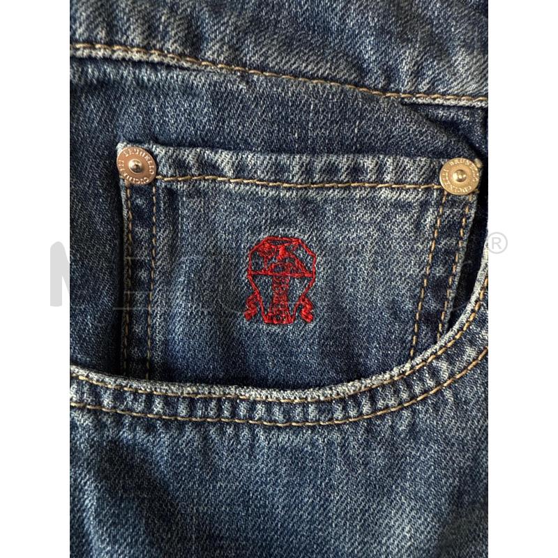 JEANS UOMO BRUNELLO CUCINELLI SCURO  | Mercatino dell'Usato Corciano 3